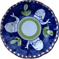 Piccola Home Amalfi Salaattilautanen 20 Cm - Aluslautaset Keramiikka Sininen - PT20TV-A-EB-BAL