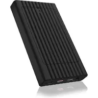 Icy Box – IB-2817MCL-C31, SSD-kotelo, M.2, PCI Express, 10 Gbit/s, USB-liitettävyys, Musta