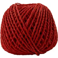 Creativ Company - Paper Yarn Red 40m