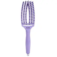 Olivia Garden Fingerbrush Bloom litteä harja Lavender 1 kpl