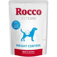 Rocco 12x300g Diet Care Weight Control nauta & kana koiran märkäruoka