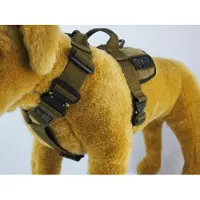 K9 Thorn Delta Dog Harness (Color: Olive, Size: Large)