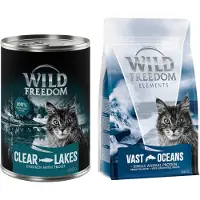 Wild Freedom 6x400g Adult Clear Lakes - taimen & kana Kissanruoka