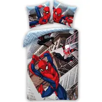 Halantex SP. z.o.o. Pussilakanasetti Spiderman 140×200 cm + tyynyliina 70×90 cm