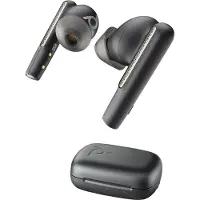 HP voyager free 60+ uc m carbon black earbuds +bt700 usb-c adapter +touchscreen charge case