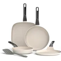 Berghoff 4-pc frying pan set non-stick Glints Spirit with turner Balance