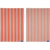 Mette Ditmer Stripes Tea Towel, 2-Pack - Multi/patterned - W50X L70CM