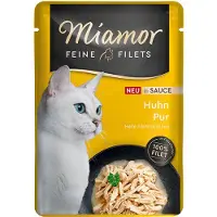 Miamor 24x100g Feine Filets in Sauce kana kissan märkäruoka