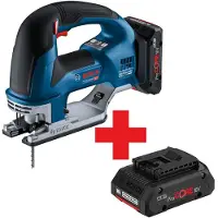 Bosch Akkupistosaha GST 18V-155 BC; 18 V; 2x4,0 Ah akku