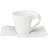 Villeroy Boch Kahvikuppi ja aluslautanen Villeroy &amp; Boch NewWave Caffe, 140 ml