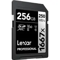 Lexar Professional 1667x 256 Gt SDXC -muistikortti