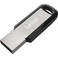 Lexar JumpDrive M400, 32 GB, USB A-tyyppi, 3.2 Gen 1 (3.1 Gen 1), 130 MB/s, Liuku, Hopea (LJDM400032G-BNBNG)