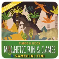 Adlibris Magneettinen hauska ja pelit Dino Floss & Rock
