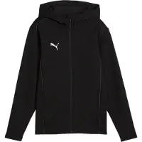 Puma Huppari Teamfinal Casuals Full Zip - Musta Lapset, koko 140 cm