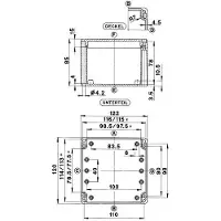 Bernstein Kassakone CT-682 ABS 120X122X85