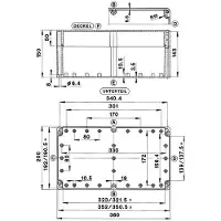 Bernstein Suljettu tila ct-882 abs 200x360x150