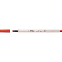 Stabilo Pen 68 Brush - Felt-tip pen - Carmine red (48)