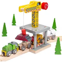 Big Jigs Wooden Rails - Crane