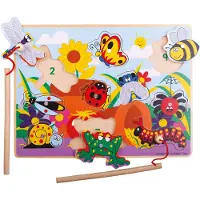 Bigjigs Magnetic Fishing Game Insects