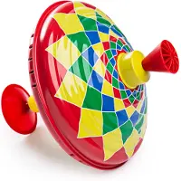 Bigjigs Metal Moped Spinning Top