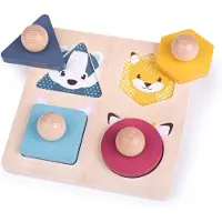 Bigjigs Puzzle Animals palapeli 12m+ 24 kpl
