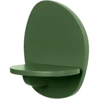 Ferm Living Pilu seinähylly 25 cm Verdant Green