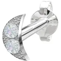 Nordahl Jewellery PIERCE52 korvakoru Moon 325 135