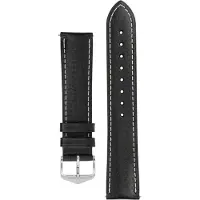 Hirsch Boston musta nahkaranneke 013 02 0 50 18mm