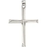 Silver Bar Windmill Cross risti riipus 8097
