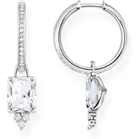Thomas Sabo korvakorut white stone silver CR672-051-14
