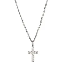 Saurum hopeinen rippiristi SA501930000