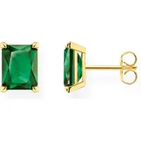 Thomas Sabo Rainbow Heritage green stone gold korvakorut H2201-472-6