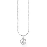Thomas Sabo Charming Peace with white stones silver kaulakoru KE2175-051-14-L45V