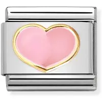 Nomination Classic 030283/21 pink heart pala