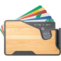 Fantom X Slim Bamboo korttikotelo 5-10 kortille