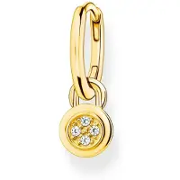 Thomas Sabo Charm Club Charmista yellow-gold plated korvarengas CR720-414-39