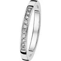 Kohinoor 033-240V-10 Timanttisormus valkokulta Stella 16
