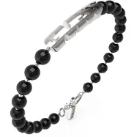 GUESS Edgy onyksirannekoru JUMB04059JWSTBKL