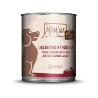 MjAMjAM 12 x 800 g puhdas lihanautinto herkullinen kenguru, märkäruoka koirille