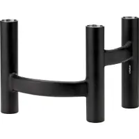 Stelton Ora Trearmet Lysestage Black - Black - H13CM x 20