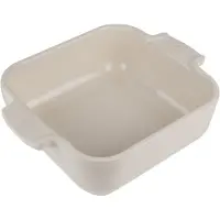 Peugeot Appolia Firkantet Cremehvid 18 Cm - Beige - 18 CM
