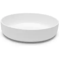 Serax Base tarjoilukulho matalalla reunalla, valkoinen 24 cm