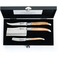 Laguiole -Osteknive, 3-Delt Sæt - Brown - ONE SIZE