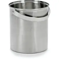 Serax Ice Bucket M Brushed Steel - Silver - 4 l
