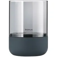 Blomus Calma kynttilälyhty Ø 10 cm Steel grey