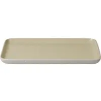 Blomus Sablo lautanen 15x21 cm Savannah