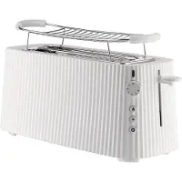 Alessi Plissé Leivänpaahdin XL Valkoinen