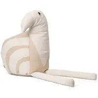 Ferm Living Birdy Säkkituoli / Luonnollinen - Lastensohvat & istuinhuonekalut Luomupuuvilla Luonnonvalkoinen - 1104268175