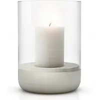 Blomus Calma kynttilälyhty Ø15 cm Light grey