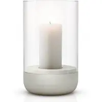 Blomus Calma kynttilälyhty Ø12 cm Light grey